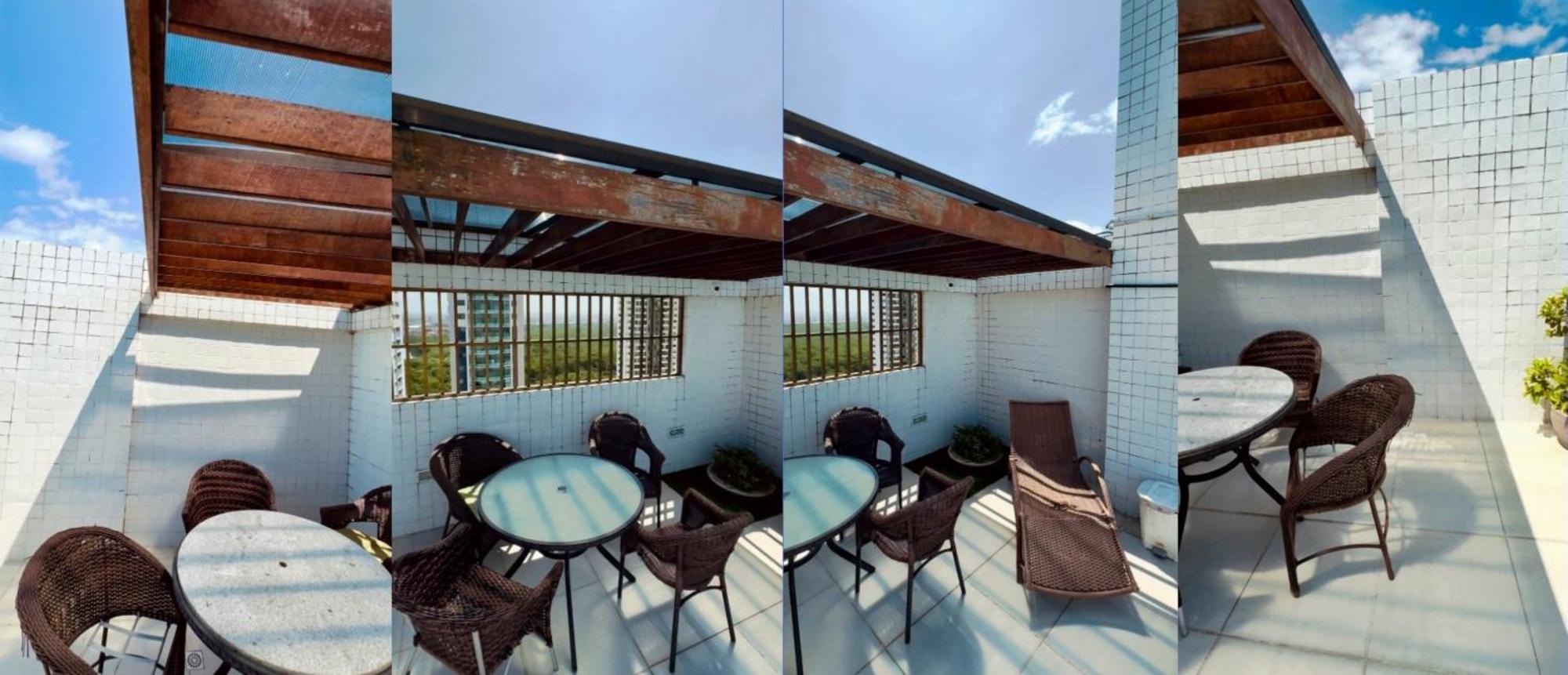 Flat Piscina No Rooftop Aluguel Temporada Em Recife Exterior photo